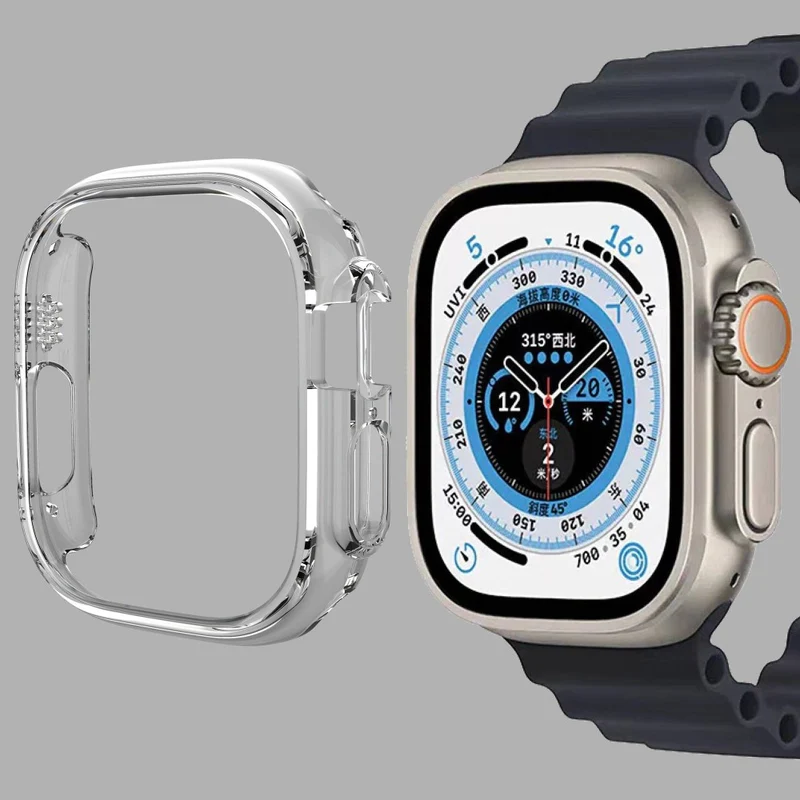 Mega Stylisch Apple Watch Ultra Plastik Hülle