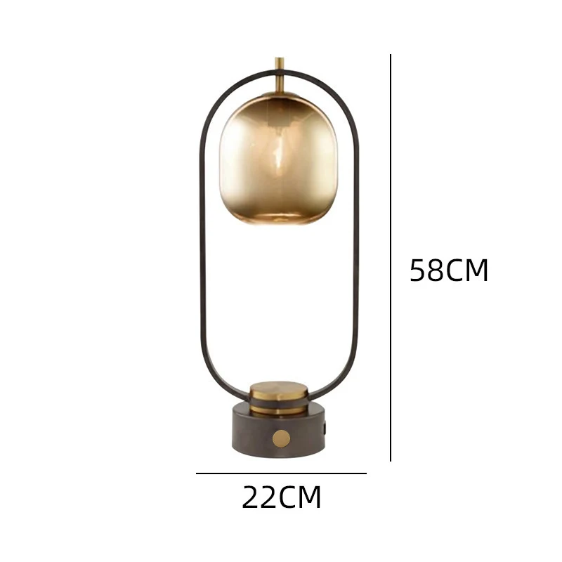 Moderne Industrielle Tischlampe