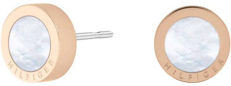 Runde Ohrstecker mit Steinchen - Tommy Hilfiger Modell: 2780663