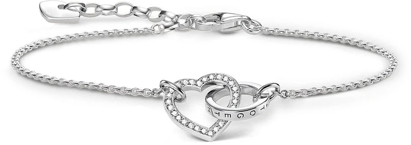 Armband Forever Together Herz - 925 Sterlingsilber