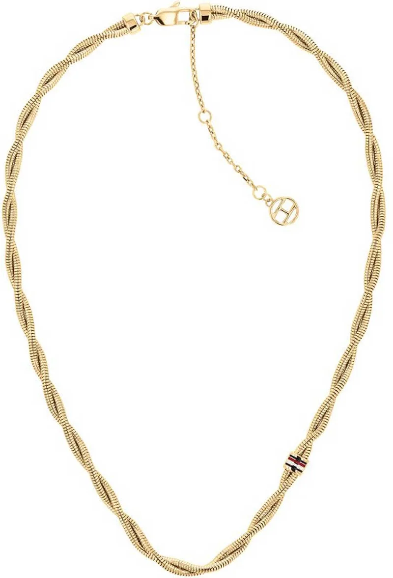 Schlangenkette im gedrehtem Design - Tommy Hilfiger Modell: 2780685