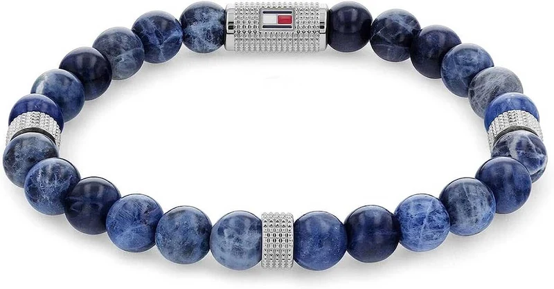 Perlenarmband aus Sodalith für Herren - Tommy Hilfiger Modell: 2790436