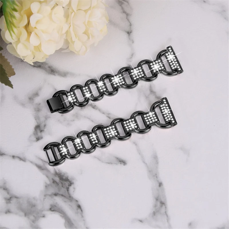 Unglaublich haltbar Universell Metall und Strass armband