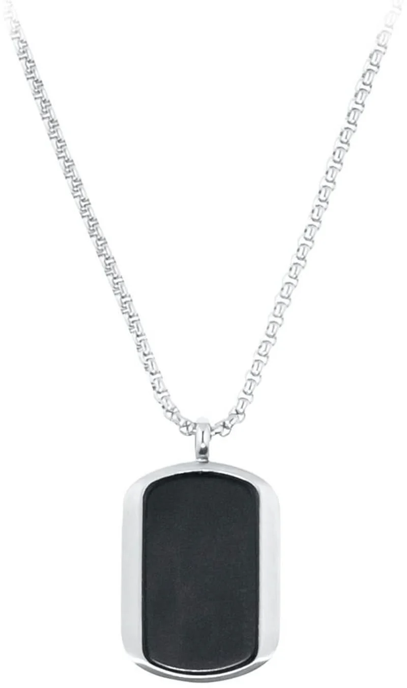 Halskette mit Dog-Tag Anhänger - s.Oliver Jewelry Modell: 2035537