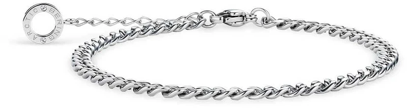 Armband Panzerkette Edelstahl silber - Bering Jewelry Modell: 649-17-190
