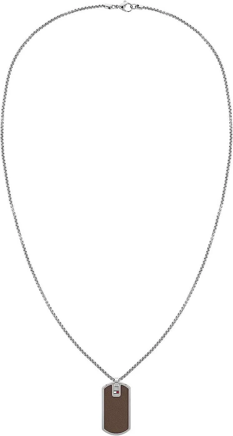 Venezianerkette mit Anhänger aus Leder - Tommy Hilfiger Modell: 2790431