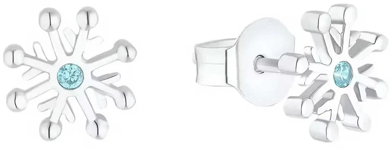 Prinzessin Lillifee 2036944 Ohrstecker Schneeflock mit Steinchen
