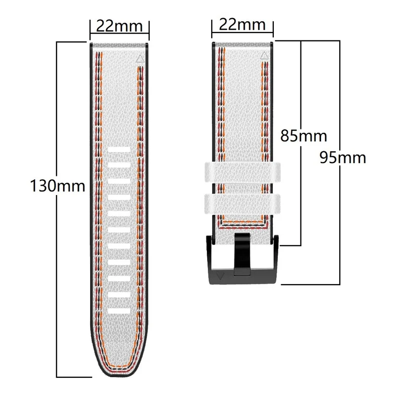 Mega zäh Universell Kunstleder und Silikon / TPU armband