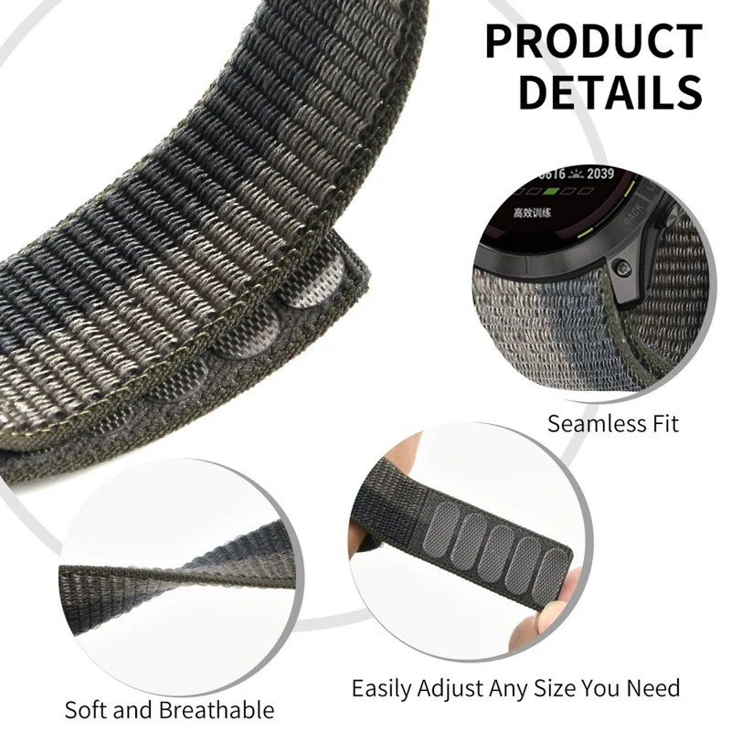 Absolut cool Universell Textil / Nylon armband