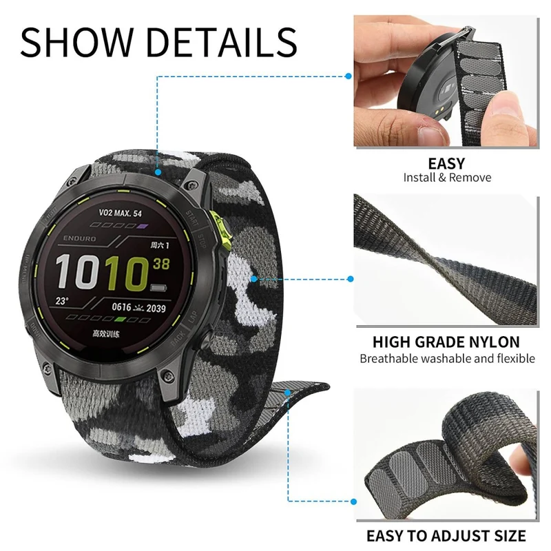 Absolut cool Universell Textil / Nylon armband