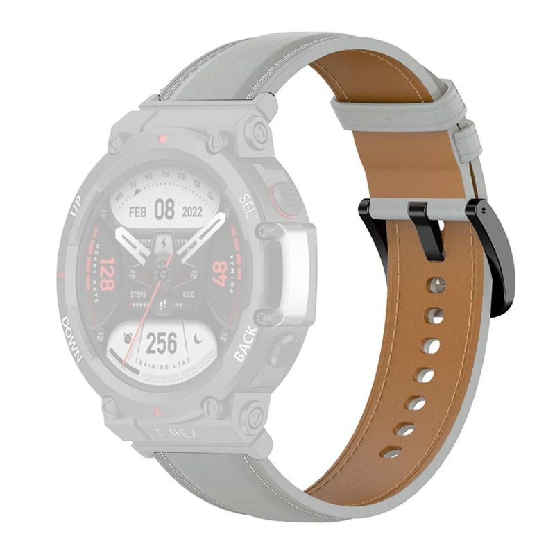 Supersauber Amazfit T-Rex 2 Echtes Leder armband