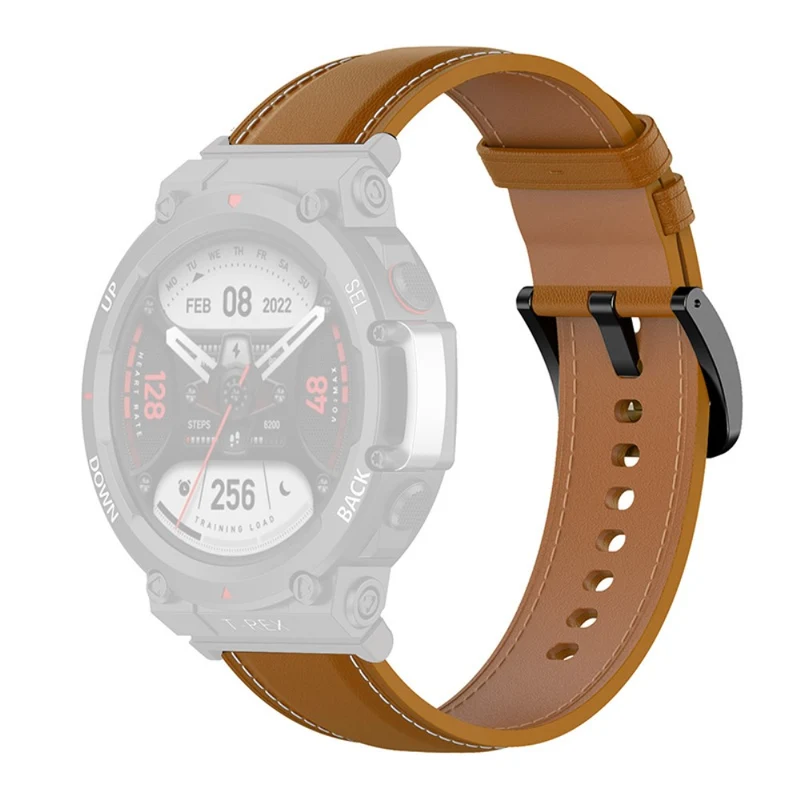 Supersauber Amazfit T-Rex 2 Echtes Leder armband