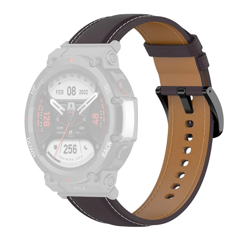 Supersauber Amazfit T-Rex 2 Echtes Leder armband