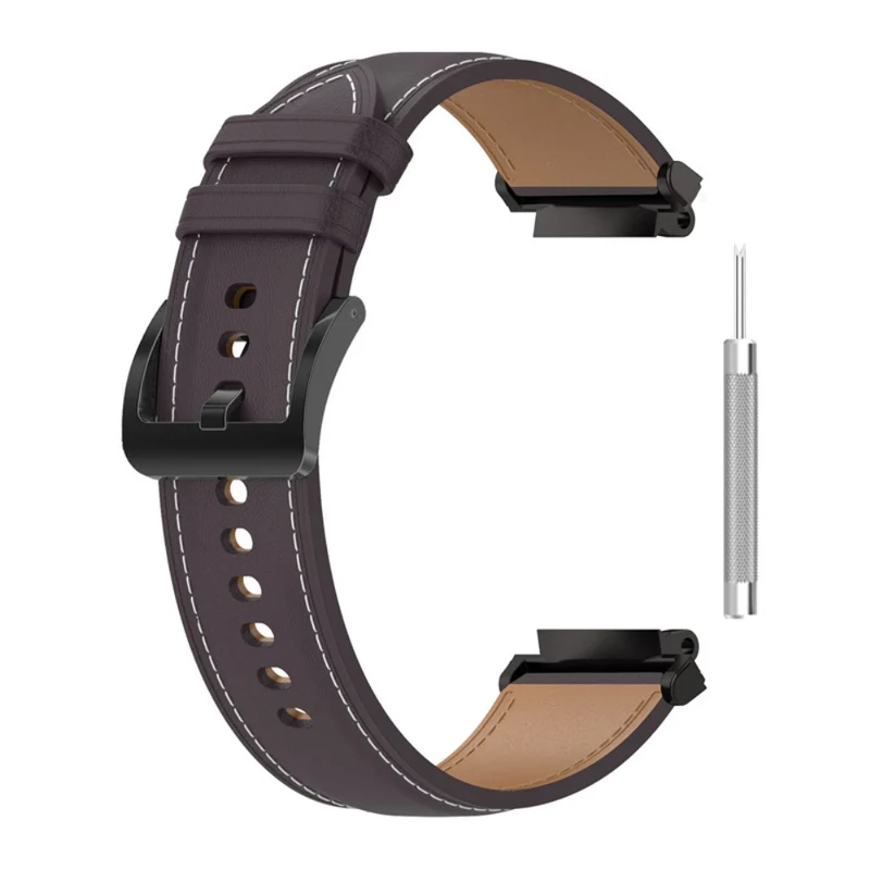 Supersauber Amazfit T-Rex 2 Echtes Leder armband