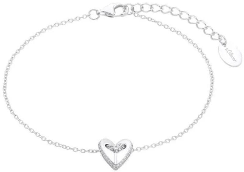 Armband mit Herz Anhänger - s.Oliver Jewelry Modell: 2035758