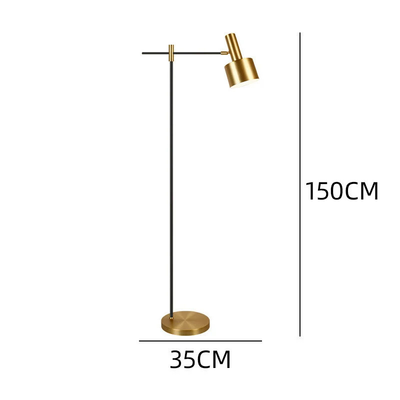 Moderne verstellbare Stehlampe