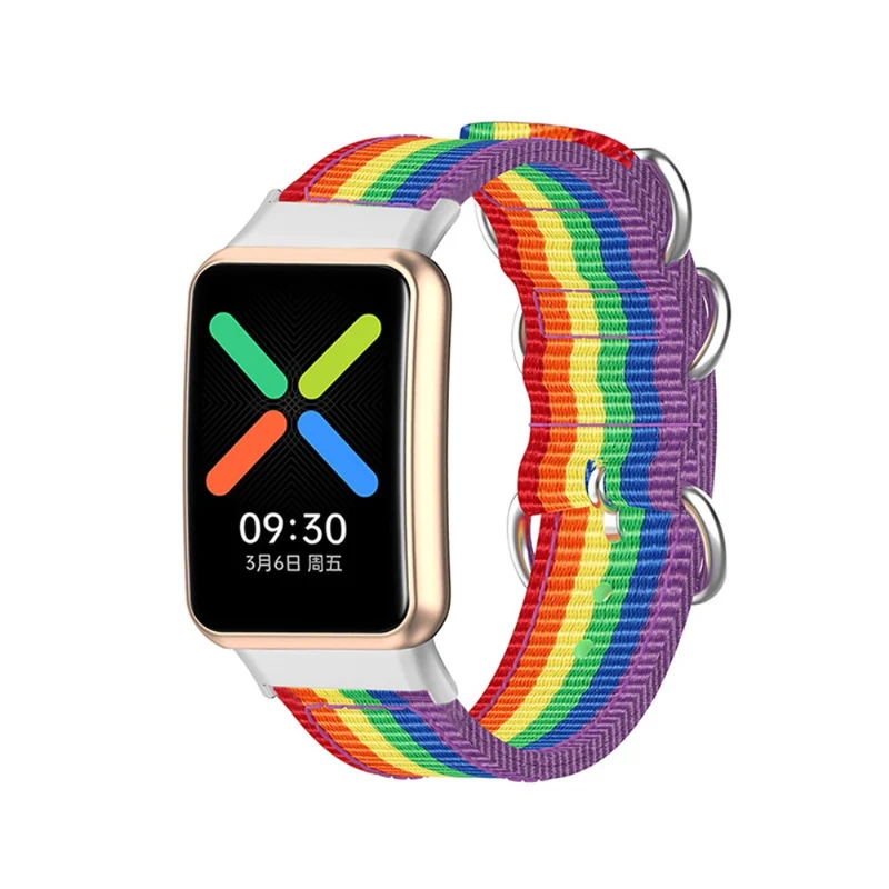 Absolut stylisch Oppo Watch Free Textil / Nylon armband