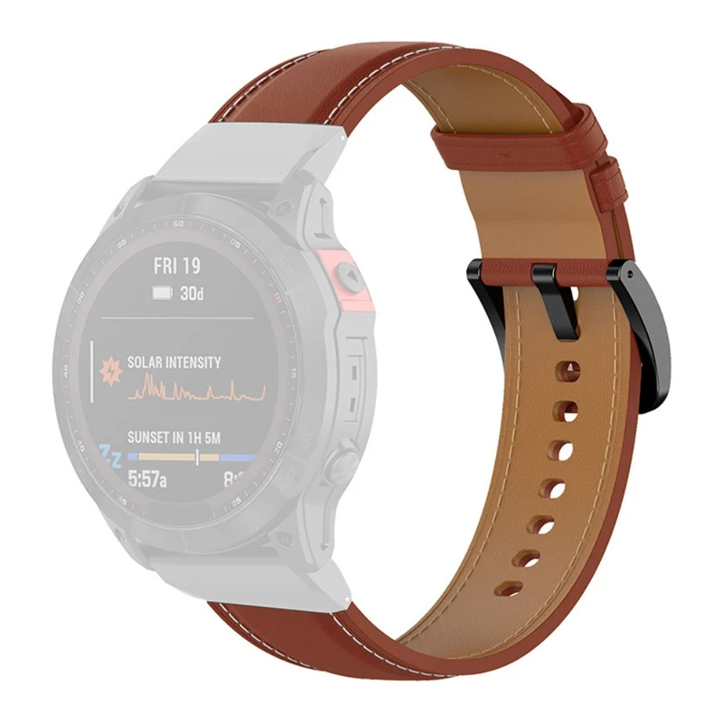 Absolut robust Universell Garmin Echtes Leder armband