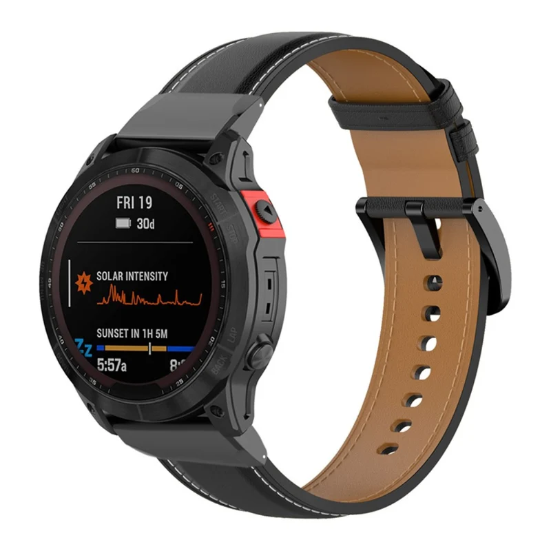 Absolut robust Universell Garmin Echtes Leder armband