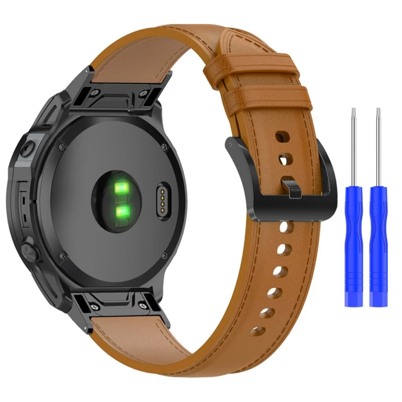 Absolut robust Universell Garmin Echtes Leder armband
