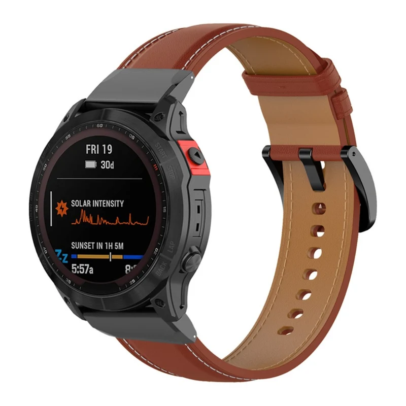Absolut robust Universell Garmin Echtes Leder armband