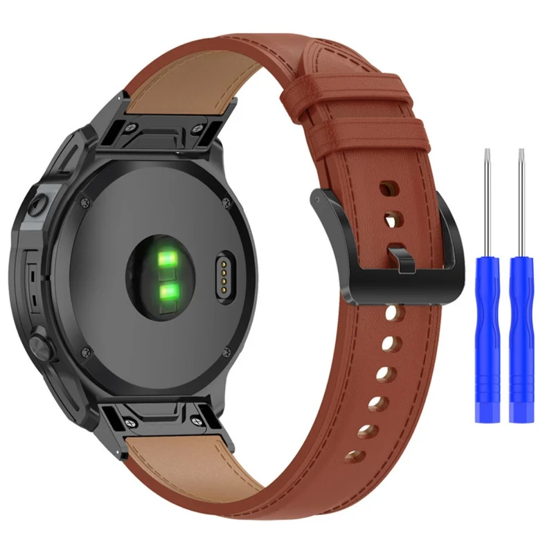 Absolut robust Universell Garmin Echtes Leder armband