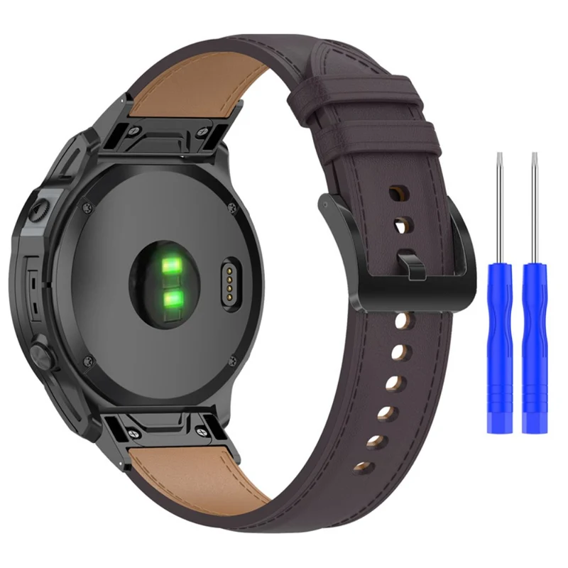 Absolut robust Universell Garmin Echtes Leder armband