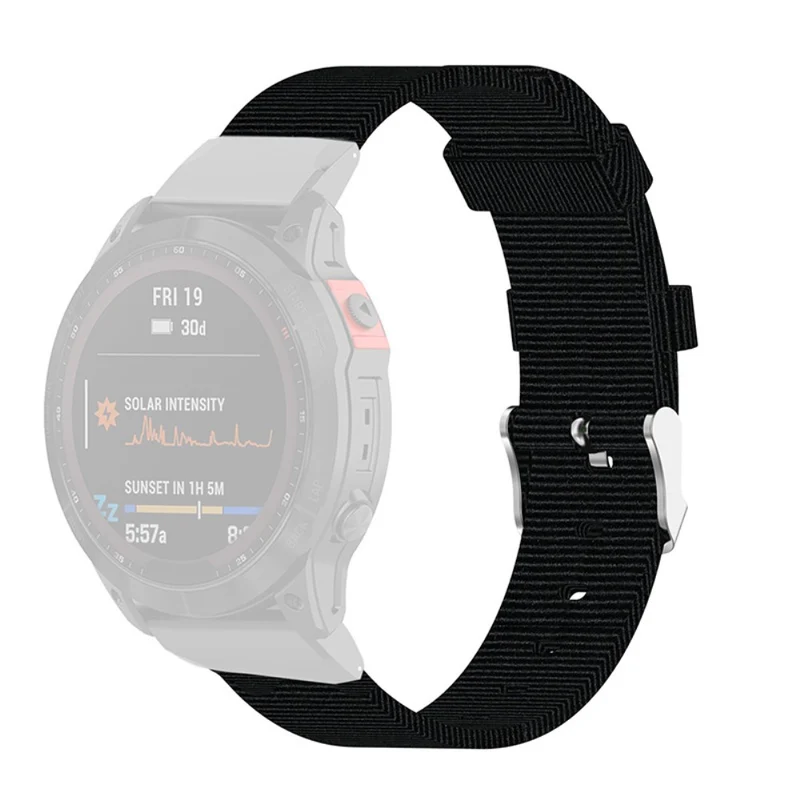 Unglaublich robust Universell Garmin Textil / Nylon armband