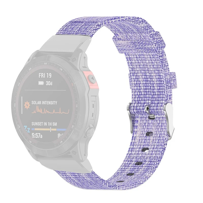 Unglaublich robust Universell Garmin Textil / Nylon armband