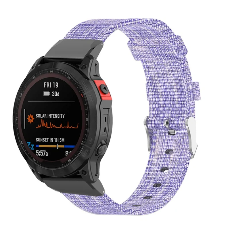 Unglaublich robust Universell Garmin Textil / Nylon armband