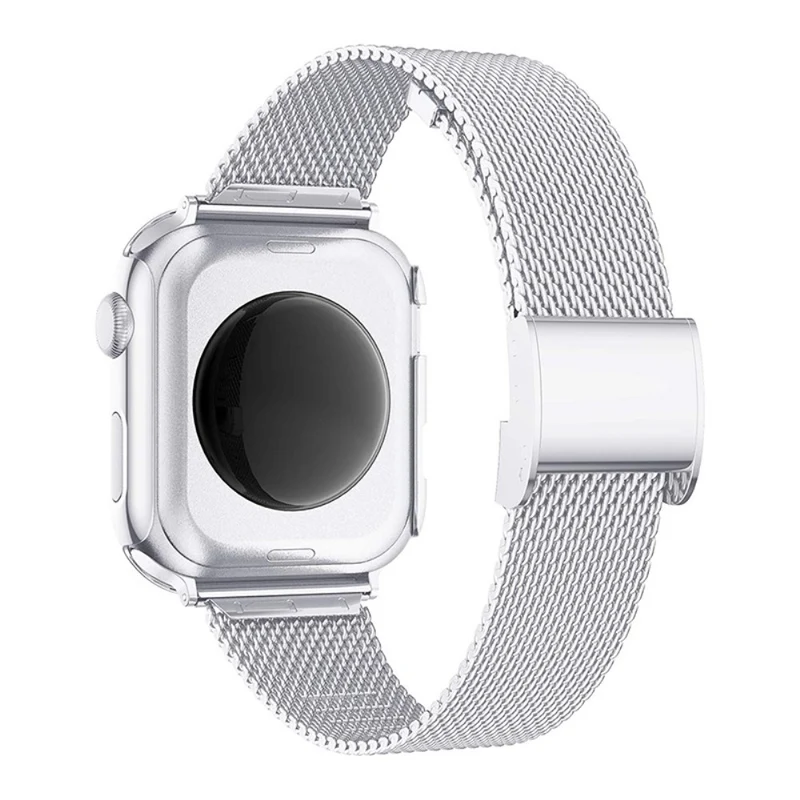 Modisch Universell Apple Metall, Plastik und Strass armband