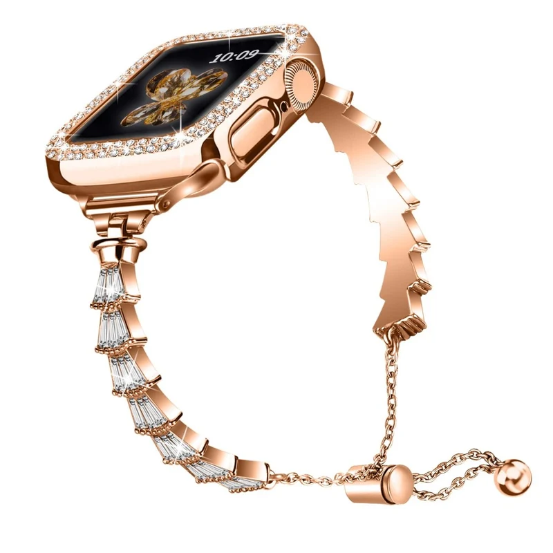 Super gut Universell Apple Metall und Strass armband