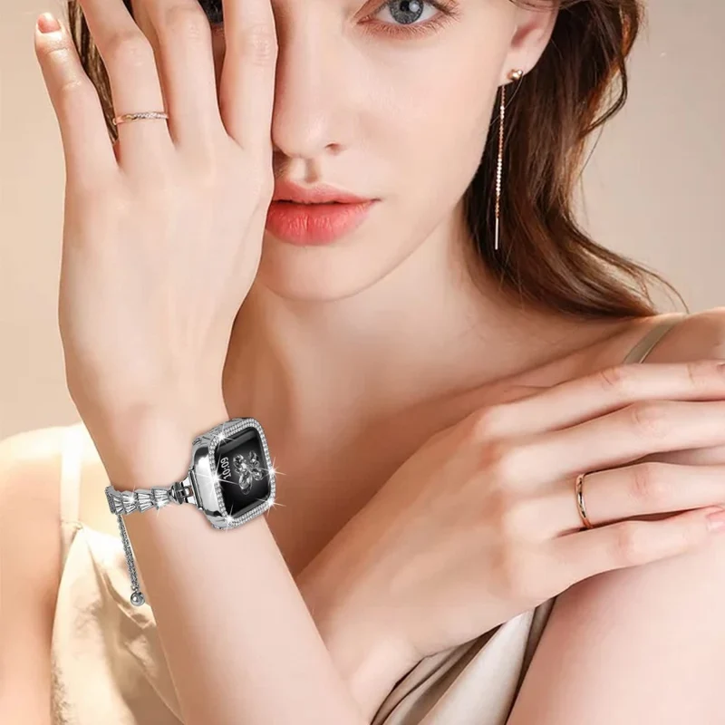 Super gut Universell Apple Metall und Strass armband