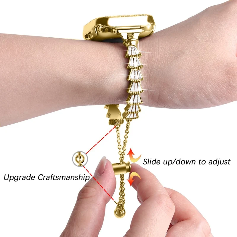 Super gut Universell Apple Metall und Strass armband