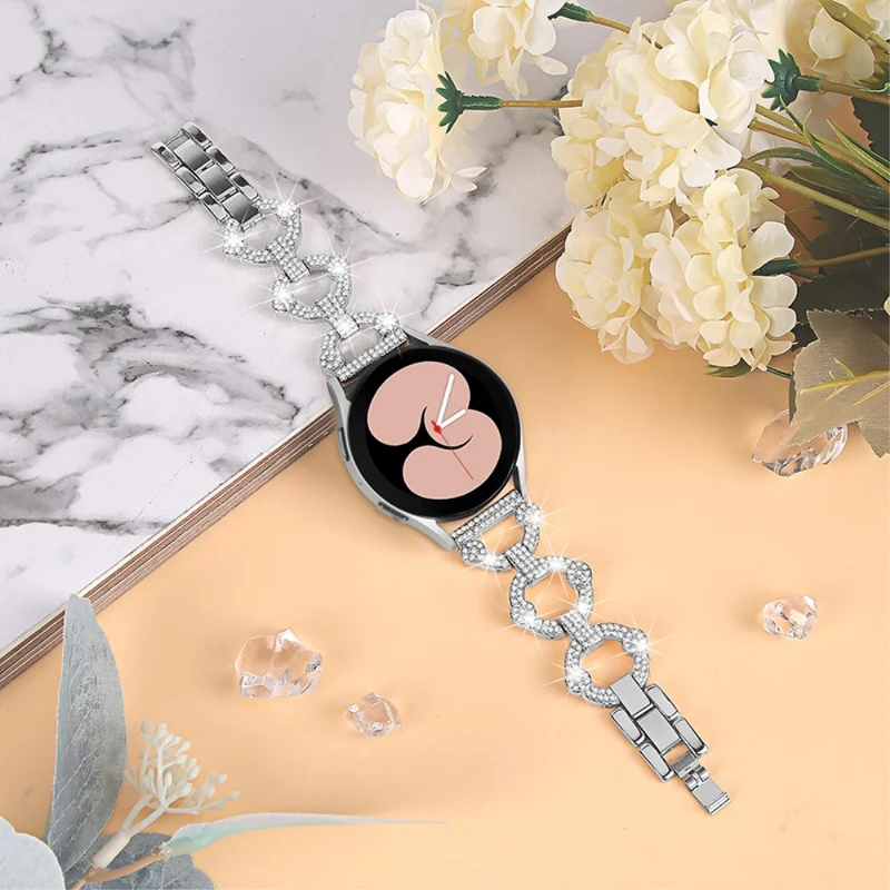 Garmin Vivoactive 3 / Garmin Vivoactive 3 Music Metall und Strass armband