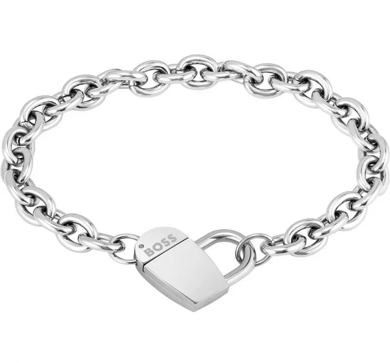 Boss Jewelry 1580418 - Herzarmband DINYA mit großem Magnetverschluss