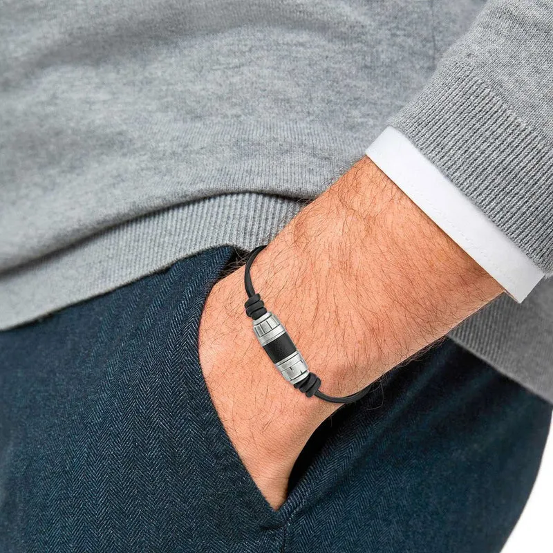 Lederarmband mit Beads - s.Oliver Jewelry Modell: 2038007