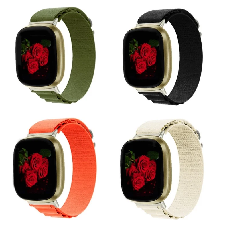 Süß Fitbit Sense 2 / Fitbit Versa 4 Textil / Nylon armband
