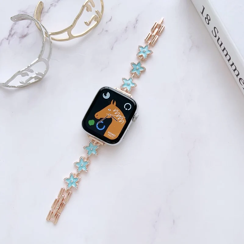 Sehr angenehm Universell Apple Metall armband