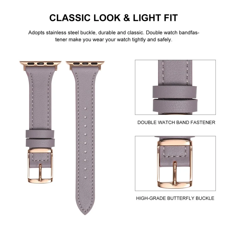 Absolut fantastisch Universell Apple Echtes Leder armband