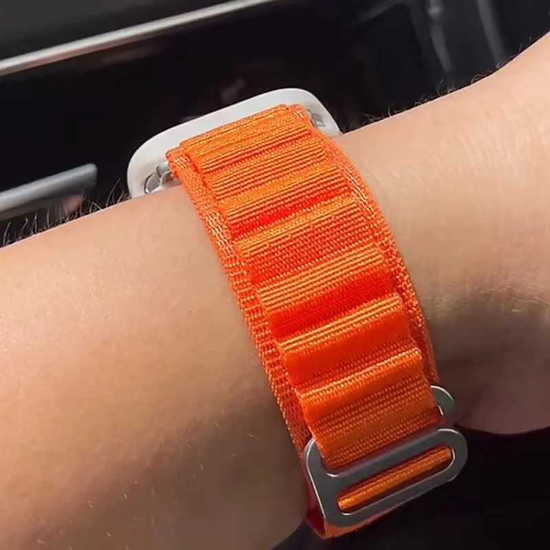 Absolut sympathisch Universell Apple Textil / Nylon armband