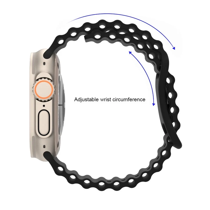 Sehr langlebig Universell Apple Silikon / TPU armband