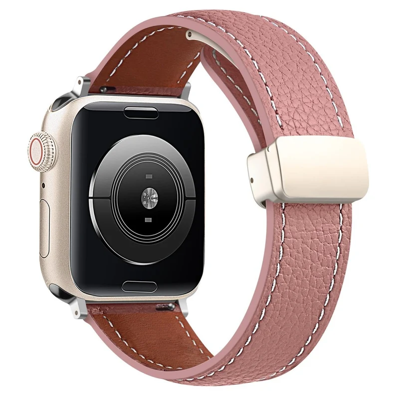 Modisch Universell Apple Echtes Leder armband