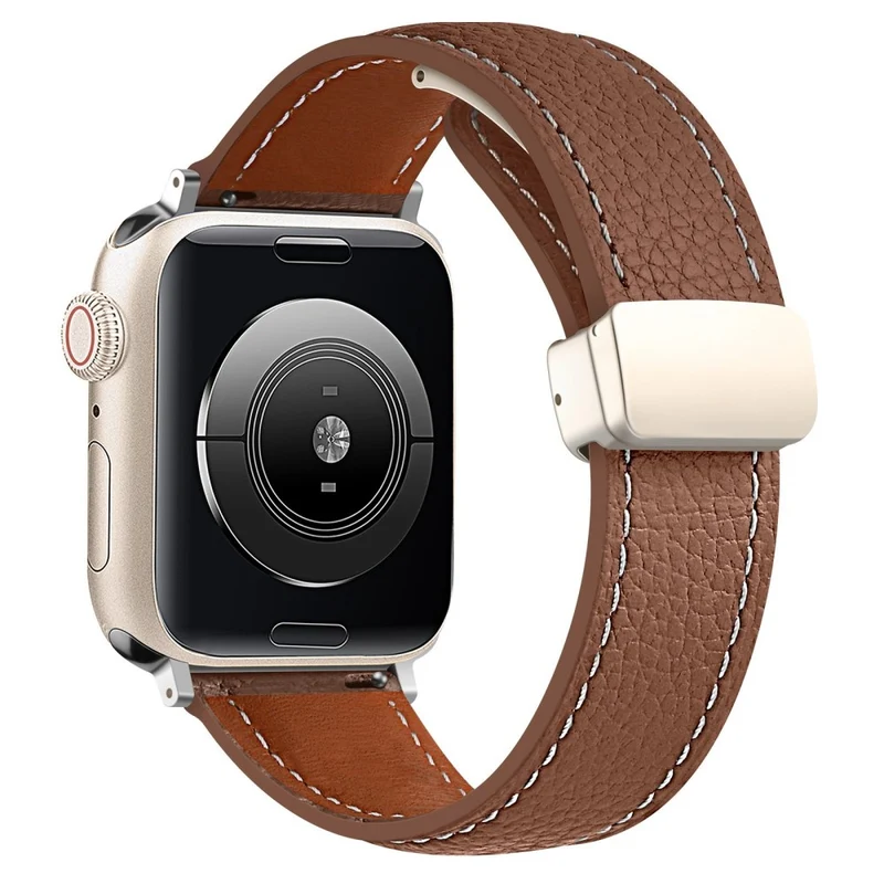 Modisch Universell Apple Echtes Leder armband