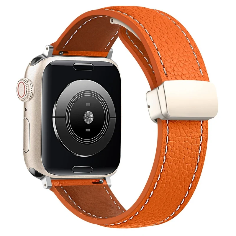 Modisch Universell Apple Echtes Leder armband