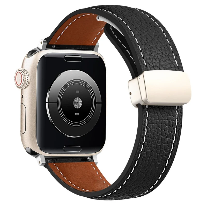 Modisch Universell Apple Echtes Leder armband