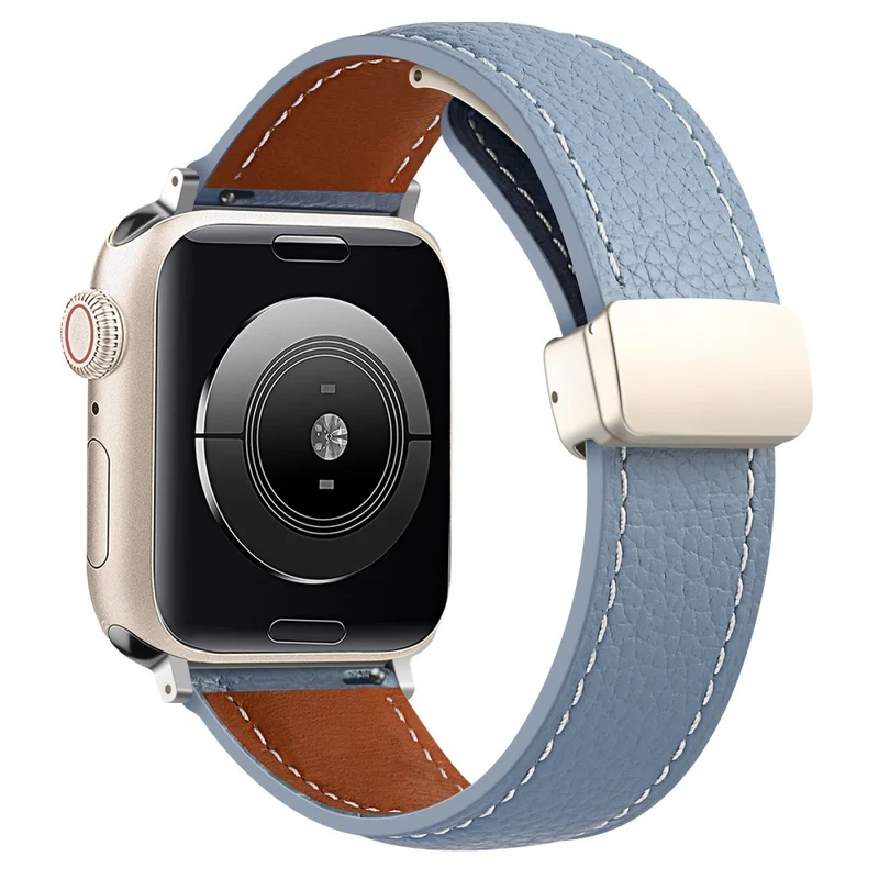 Modisch Universell Apple Echtes Leder armband
