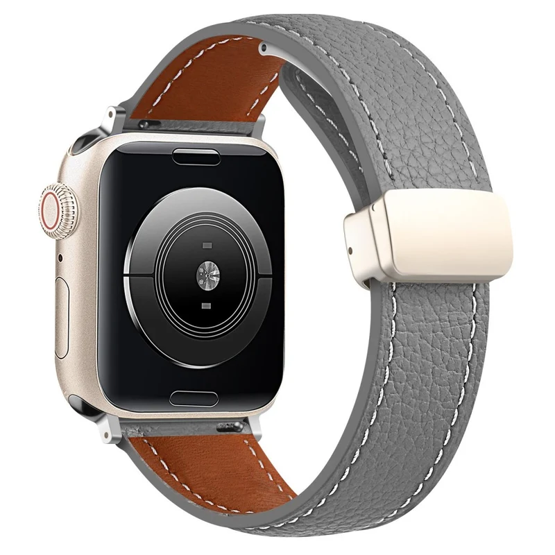 Modisch Universell Apple Echtes Leder armband