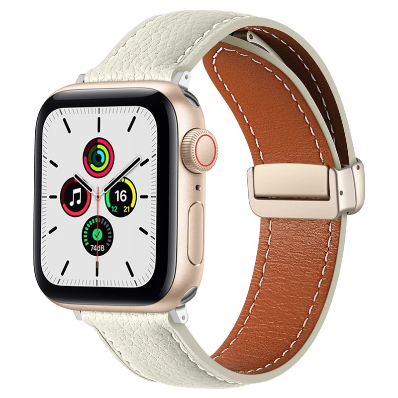 Modisch Universell Apple Echtes Leder armband