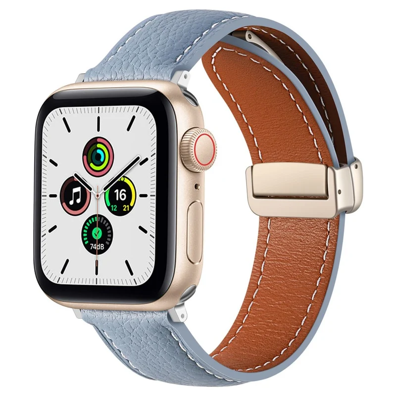 Modisch Universell Apple Echtes Leder armband